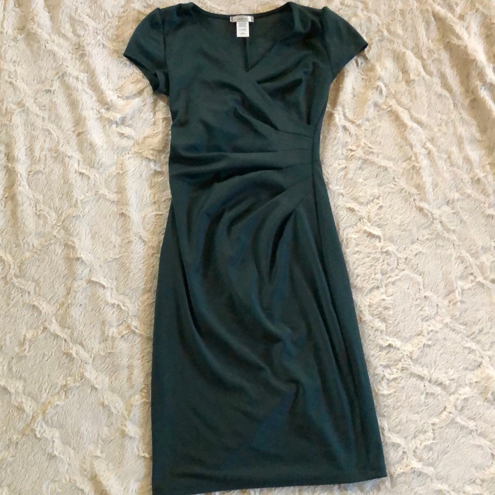 Green Sheath Dress by Klaxons * Sz S